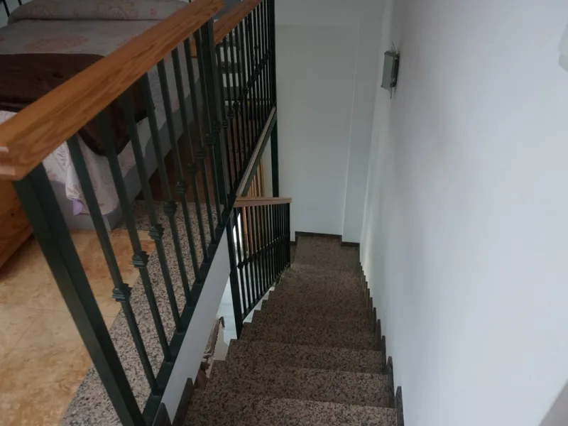 Beautiful duplex flat in first line beach, with wonderful views to the sea. It has an open plan kitchen, which opens onto a small balcony. It is next to the cosy living room. On the same floor there is a bathroom and a double bedroom, which also includes 