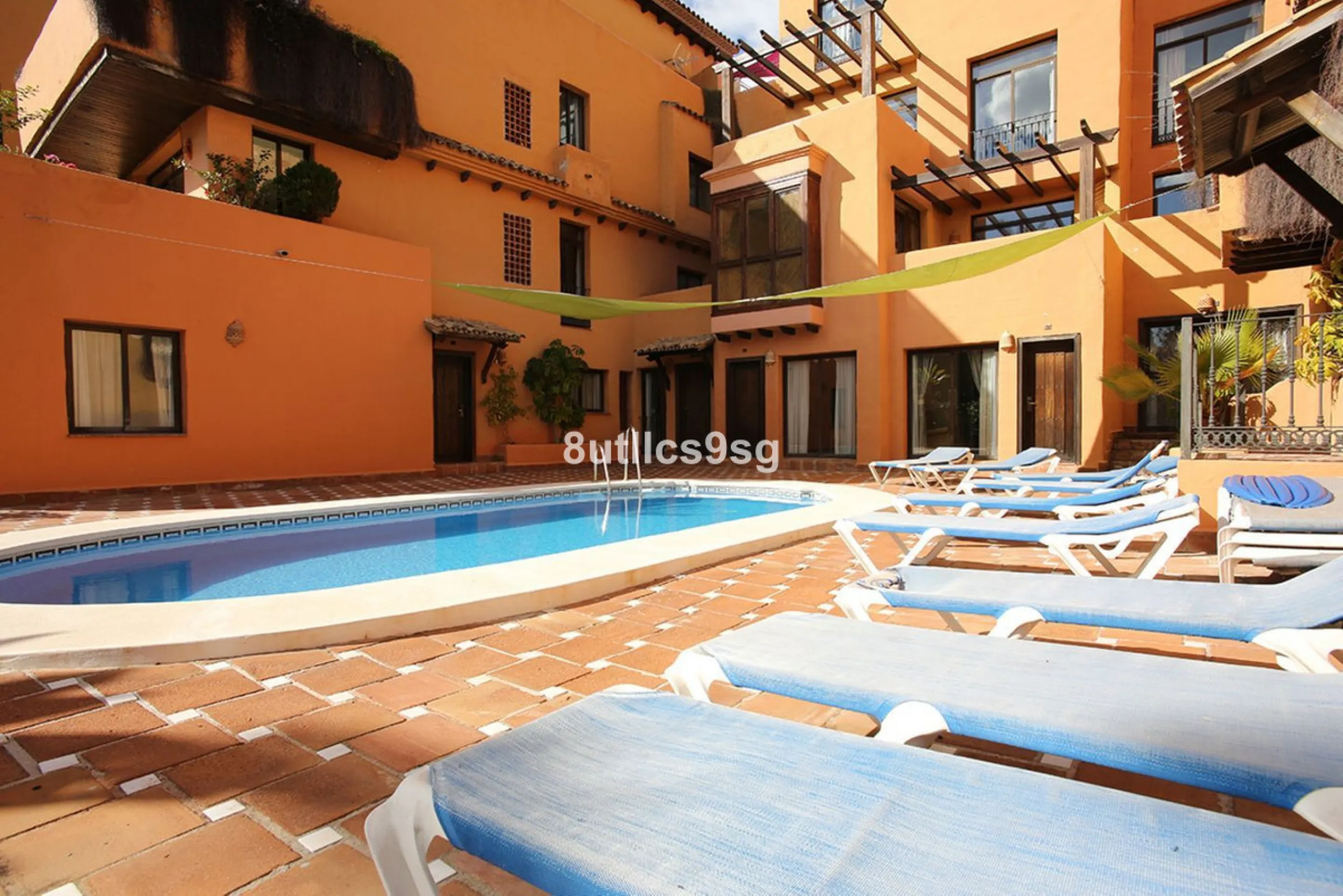 2 bedroom apartment located in the hotel complex called Paraiso Beach, located in the Paraiso Barronal Urbanization, Cancelada, between Marbella and Estepona, Malaga