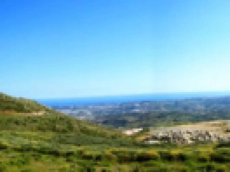 Fantastic plots which have panoramic sea views close to Mijas Pueblo