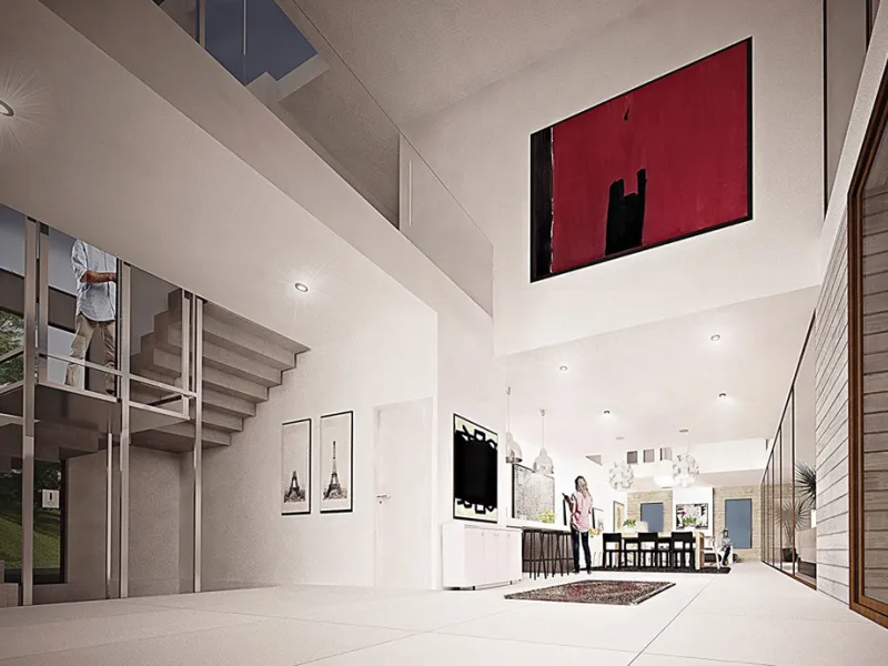 Elegant Modern Villa with Panoramic Sea Views in La Mairena, Marbella