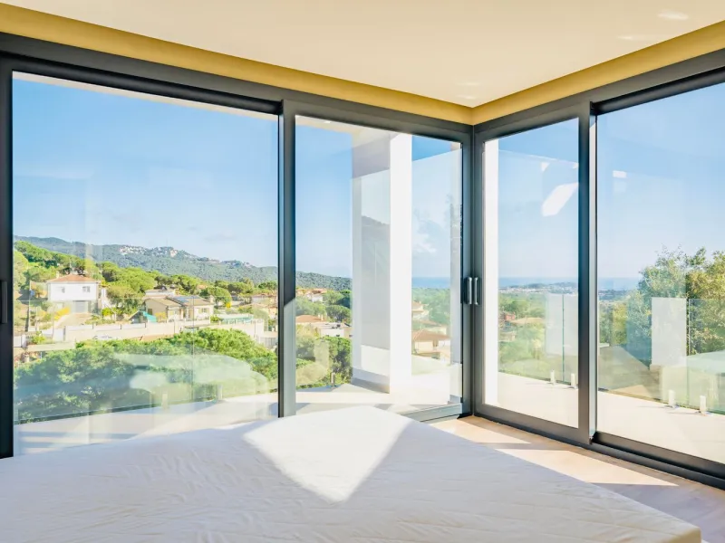 Newly built sea view house in Los Pinares, Lloret de Mar, Costa Brava