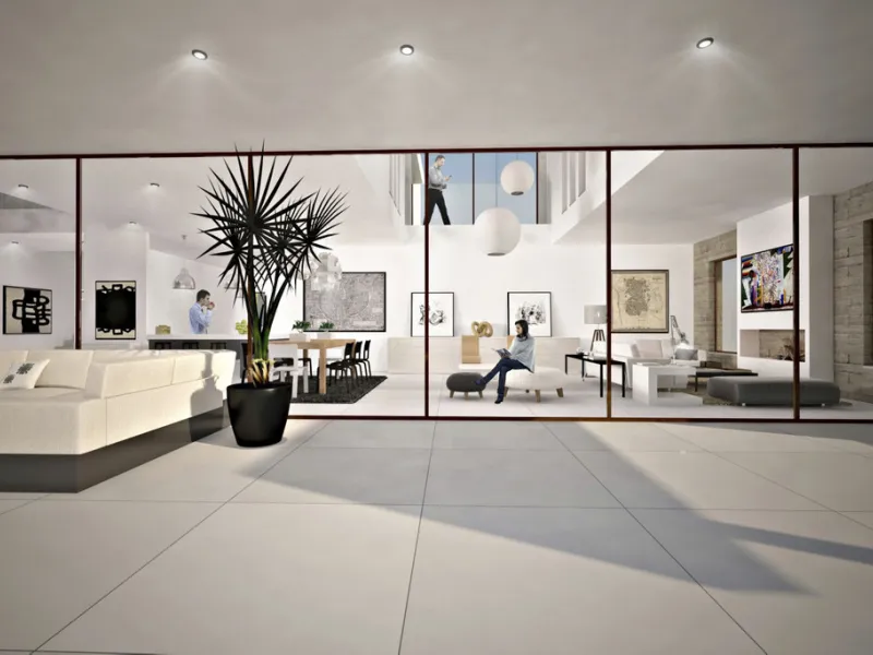 Elegant Modern Villa with Panoramic Sea Views in La Mairena, Marbella