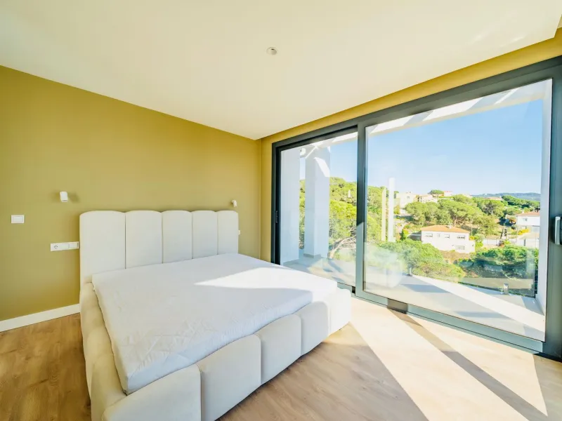 Newly built sea view house in Los Pinares, Lloret de Mar, Costa Brava