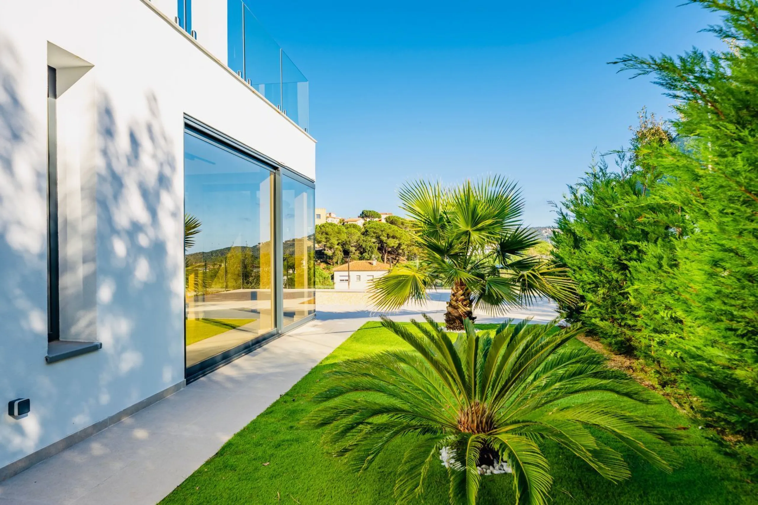 Newly built sea view house in Los Pinares, Lloret de Mar, Costa Brava
