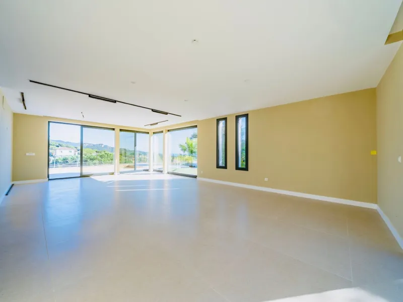 Newly built sea view house in Los Pinares, Lloret de Mar, Costa Brava