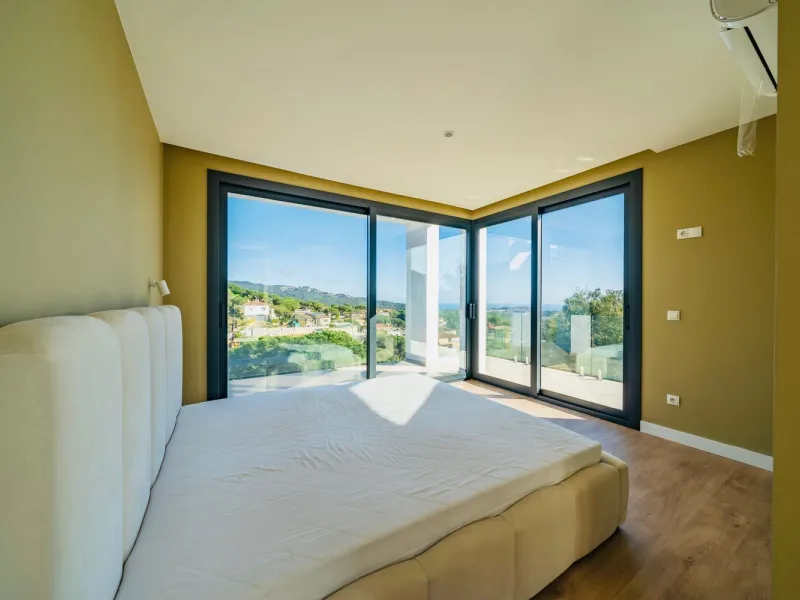 Newly built sea view house in Los Pinares, Lloret de Mar, Costa Brava