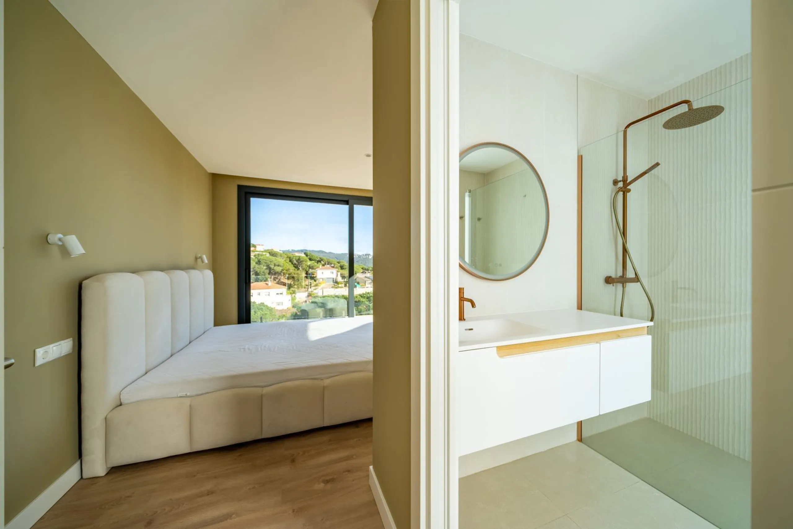 Newly built sea view house in Los Pinares, Lloret de Mar, Costa Brava
