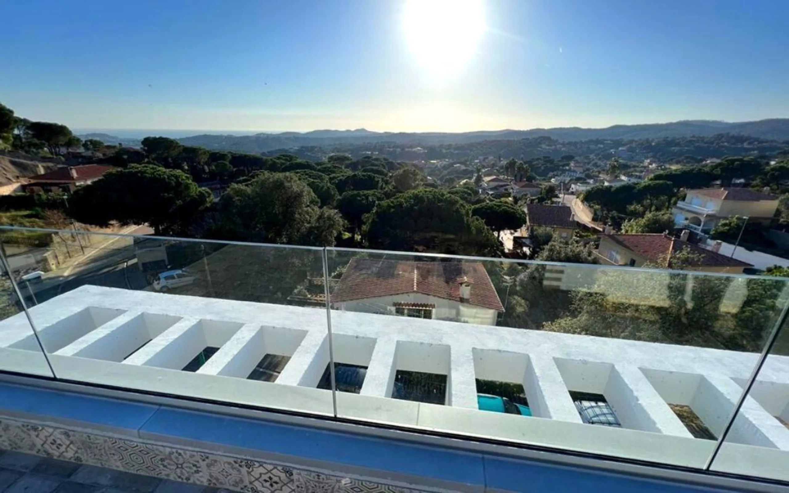 Eco-efficient sea view villa in Els Pinars, Lloret de Mar