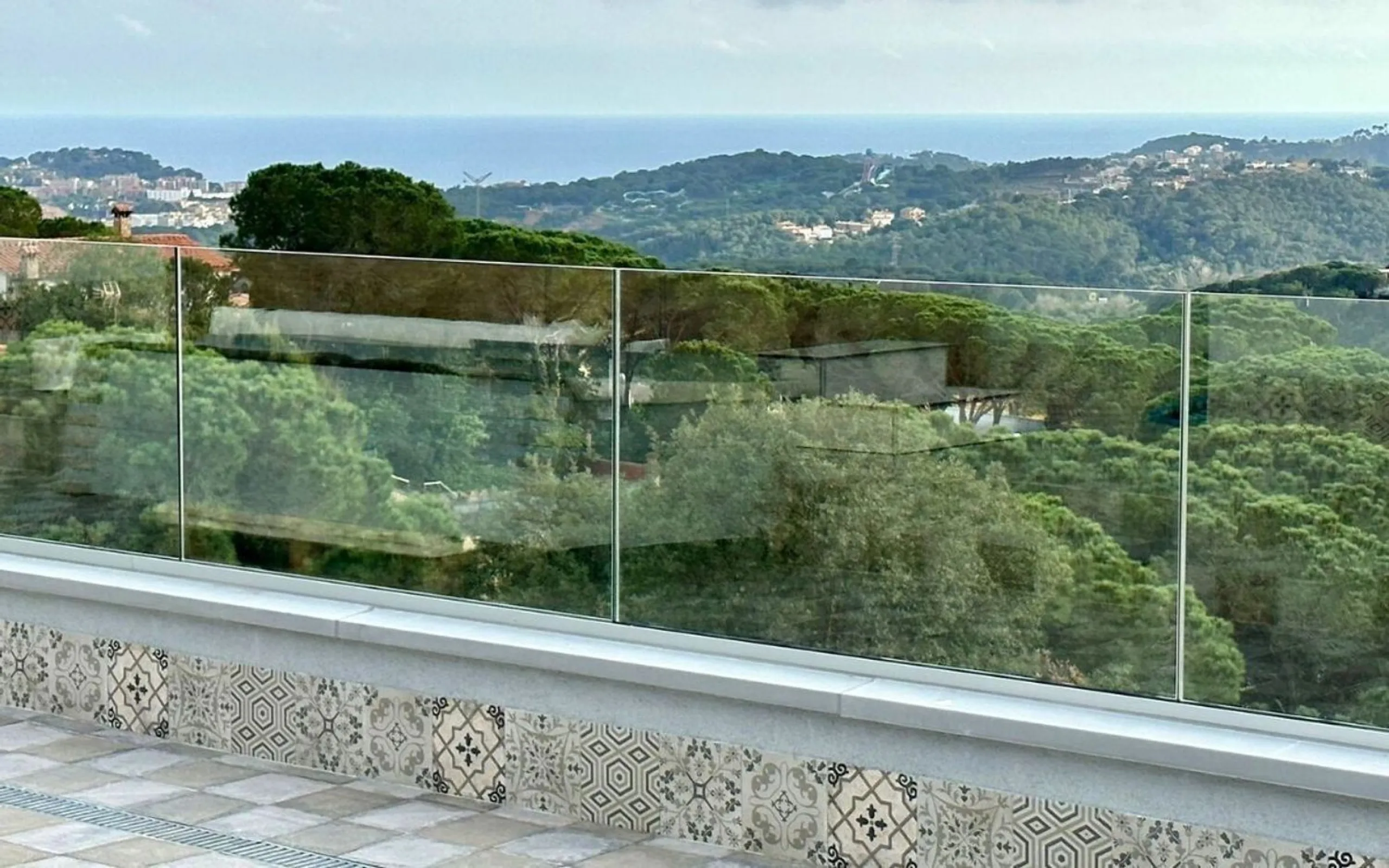Eco-efficient sea view villa in Els Pinars, Lloret de Mar