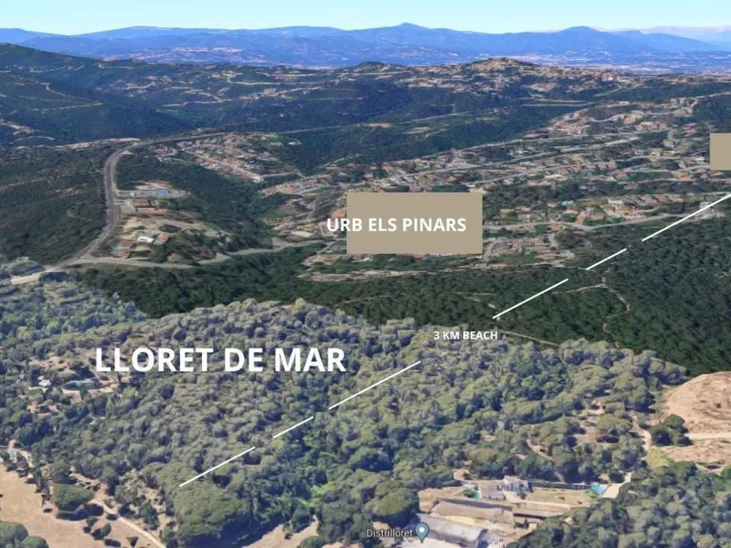 Eco-efficient sea view villa in Els Pinars, Lloret de Mar