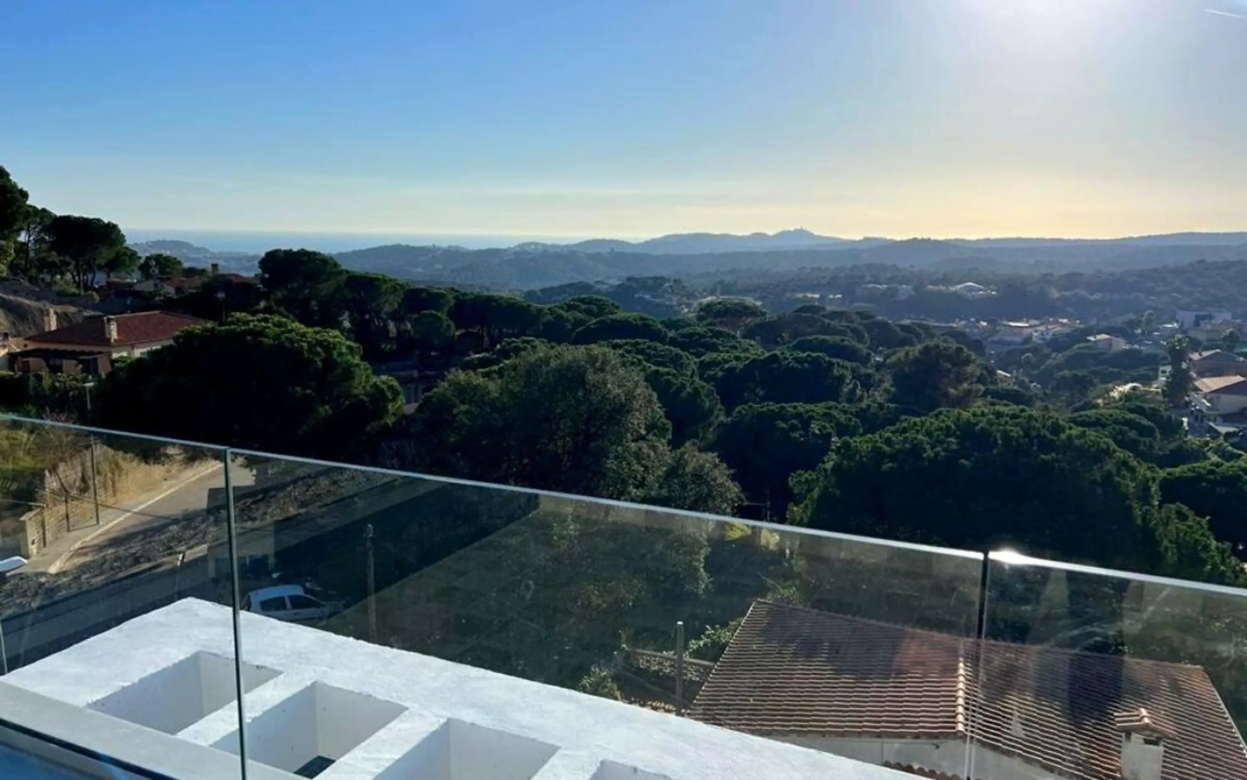 Eco-efficient sea view villa in Els Pinars, Lloret de Mar