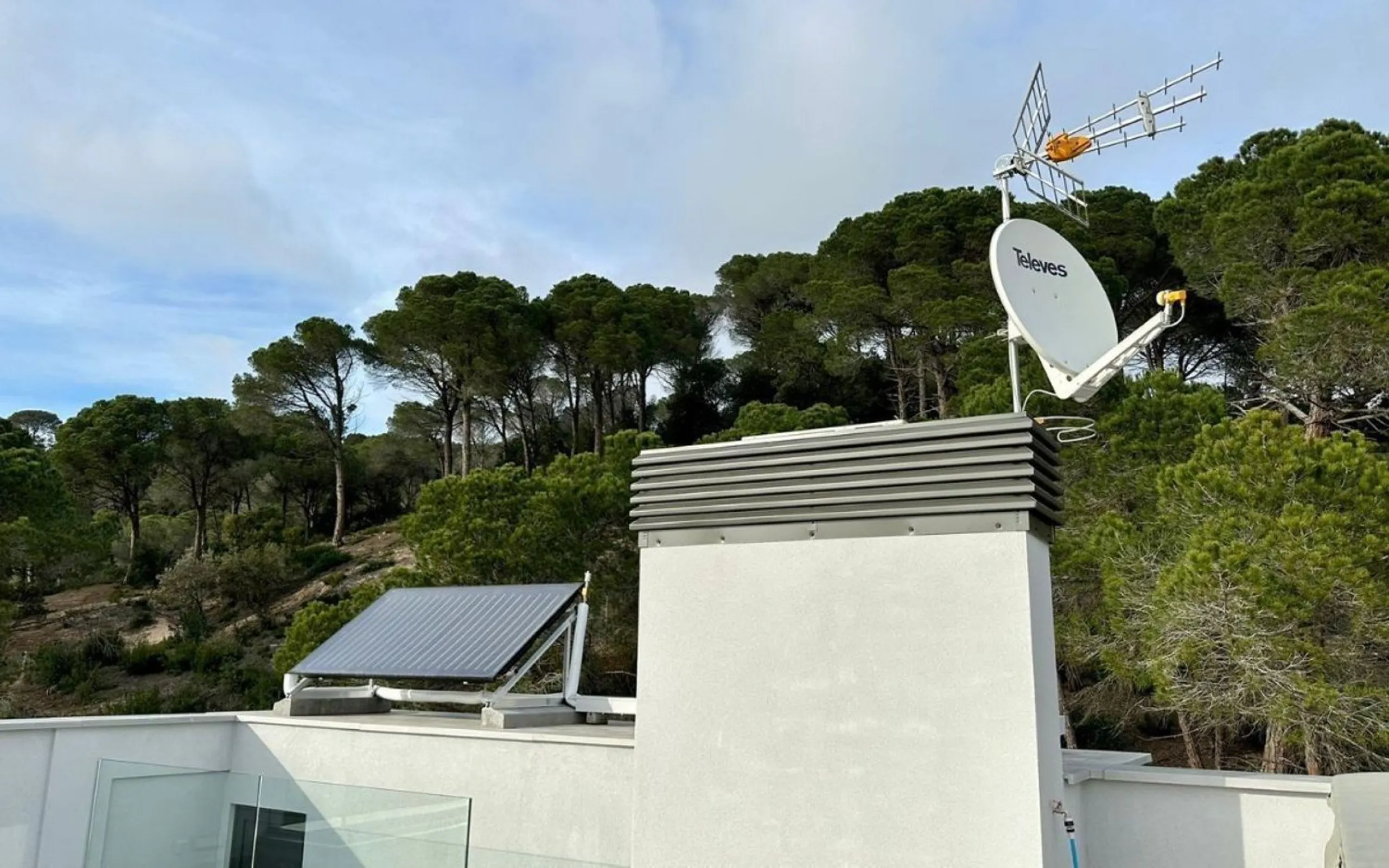 Eco-efficient sea view villa in Els Pinars, Lloret de Mar
