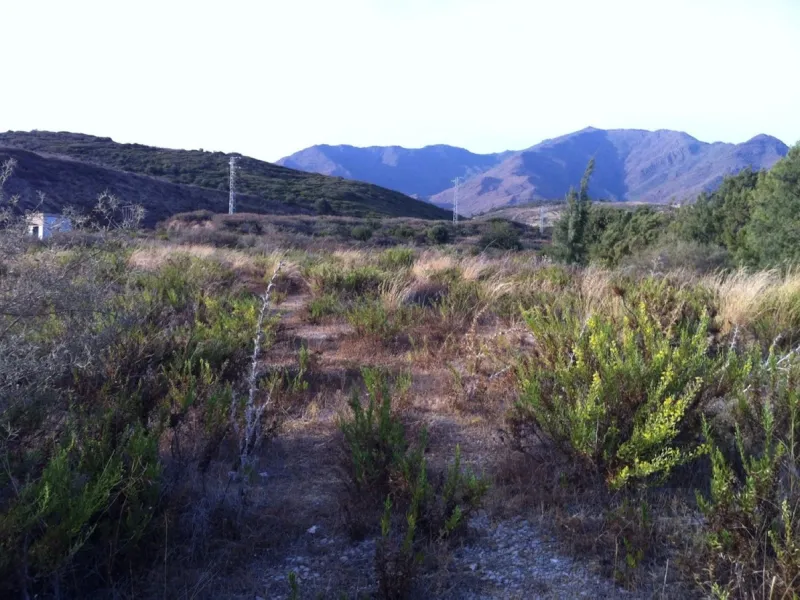 LAND, between Estepona and Casares, STUNNING VIEWS both SEA and MOUNTAIN, just a few meters from the Mediterranean SEA, possibility of conversion to DEVELOPABLE LAND, with great expectations for the future, Great Opportunity, MUST BE SEEN!.