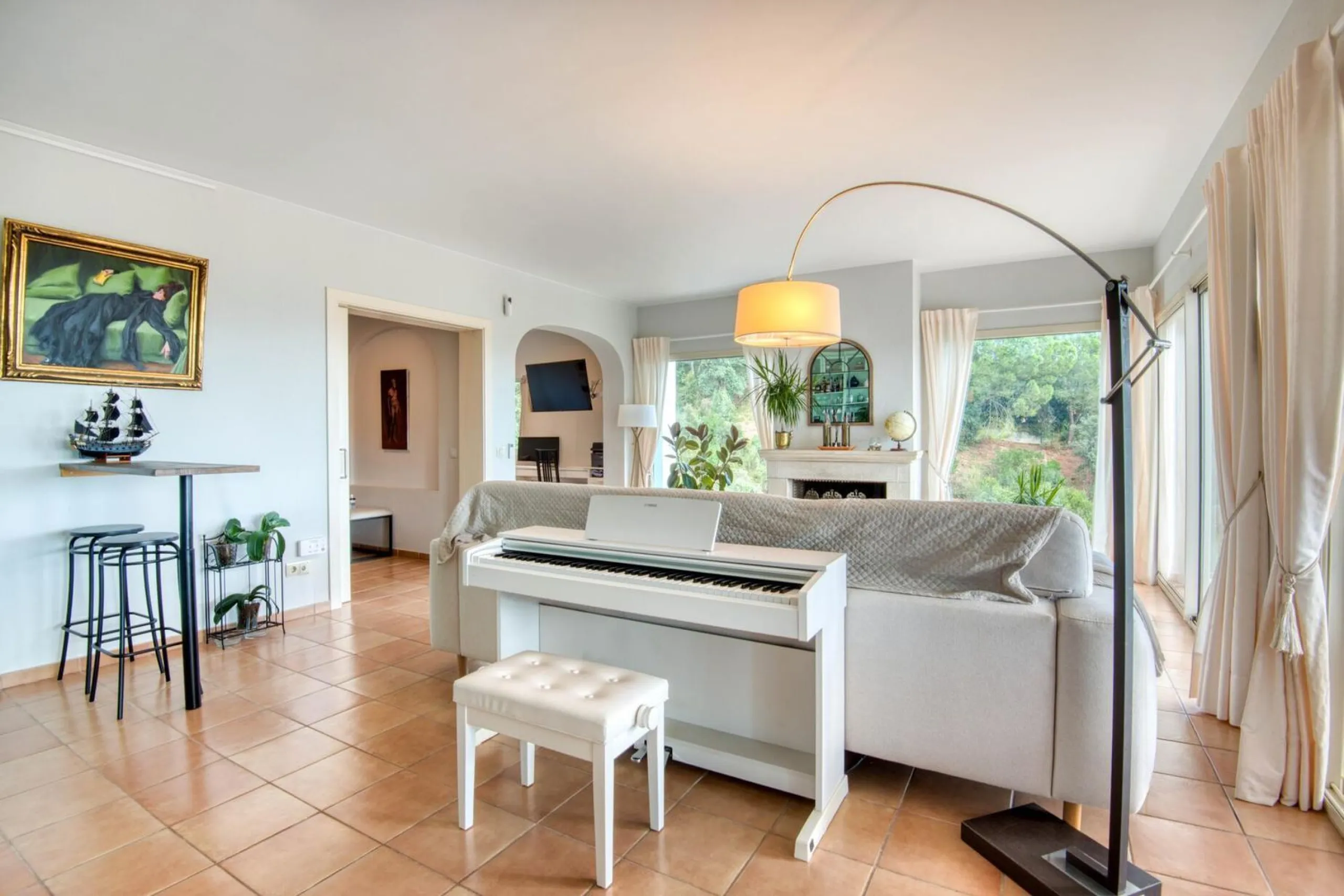 Villa elegante con vistas al mar en Mas Nou, Costa Brava