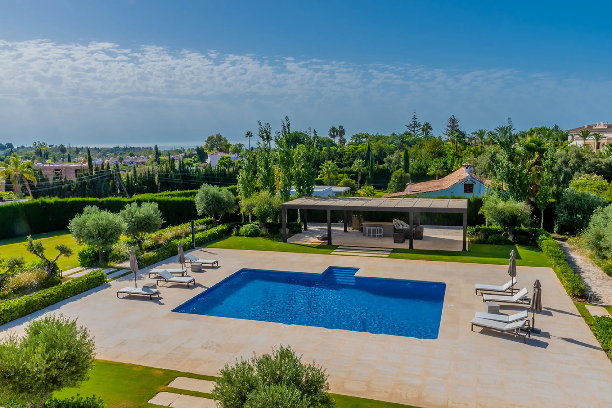 Impressive Luxury Villa in 24.500 m2 plot in Guadalmina.
