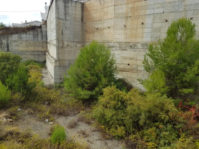 Bank repossessed urban land designated for the construction of up to 22 single family homes or a two storey building situated in the centre of Benalmadena Pueblo.