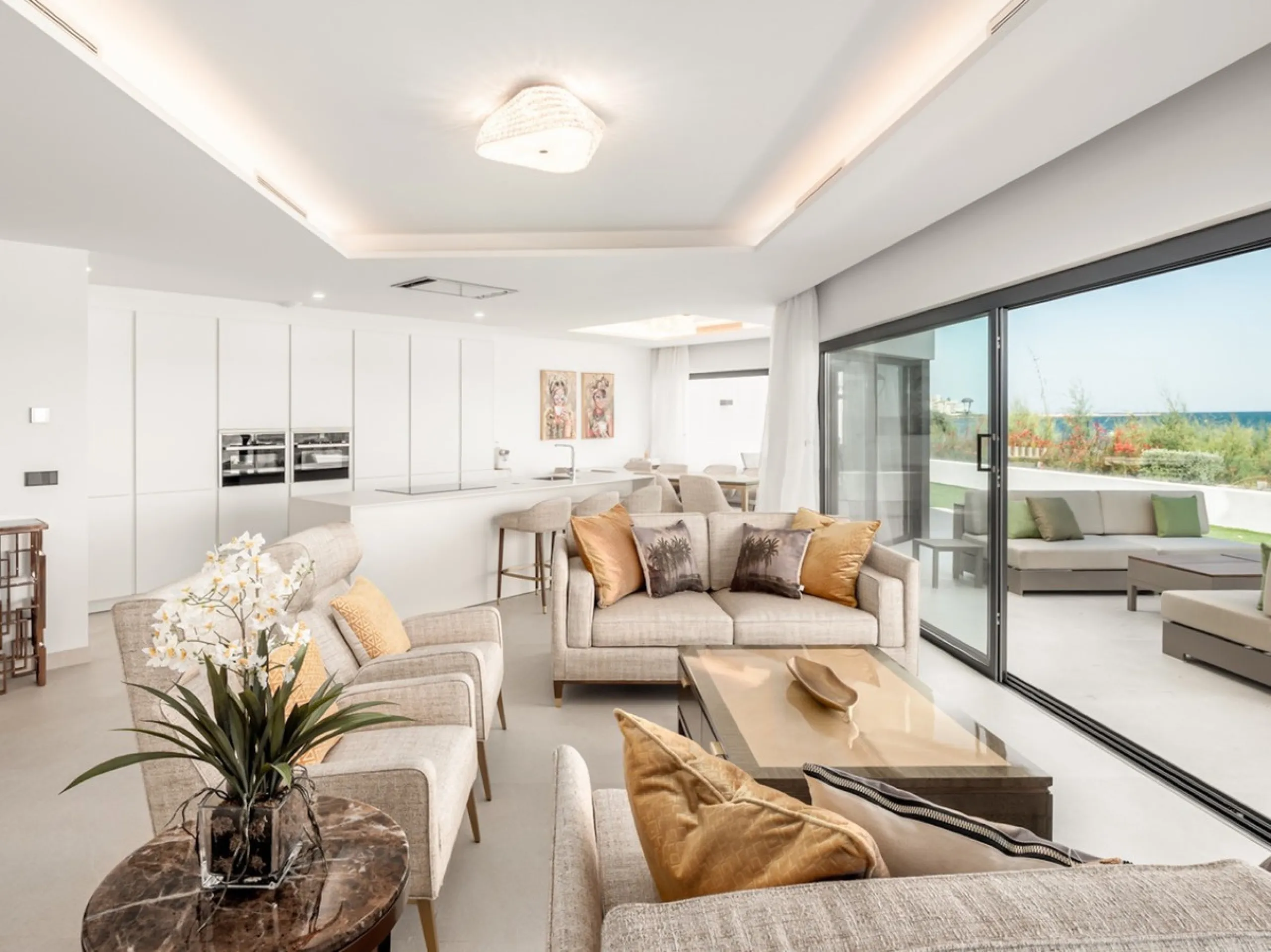 Experience luxury coastal living at The Islands, Estepona, an exclusive first-line beach urbanization offering direct access to the Mediterranean. This prestigious residential community combines modern architecture with elegant design, providing the perfe