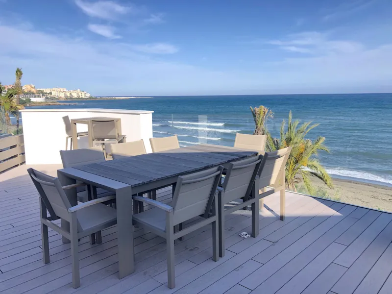 Experience luxury coastal living at The Islands, Estepona, an exclusive first-line beach urbanization offering direct access to the Mediterranean. This prestigious residential community combines modern architecture with elegant design, providing the perfe