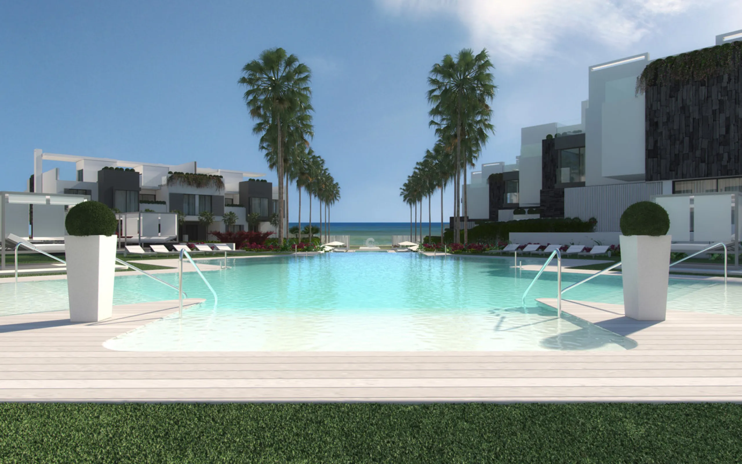 Experience luxury coastal living at The Islands, Estepona, an exclusive first-line beach urbanization offering direct access to the Mediterranean. This prestigious residential community combines modern architecture with elegant design, providing the perfe