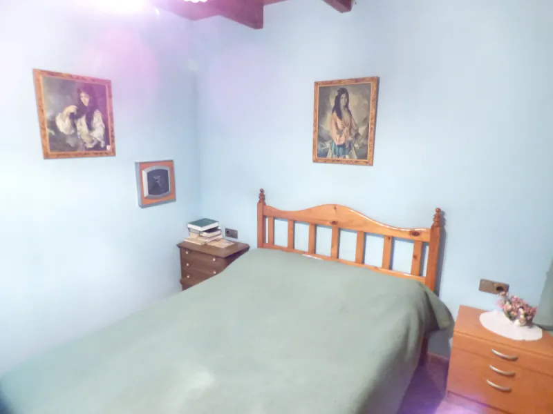 PLOT IN EL HORNILLO WITH BUILT HOUSING, GARDENS, FRUIT TREES, STORAGE AND MORE CONSTRUCTIONS