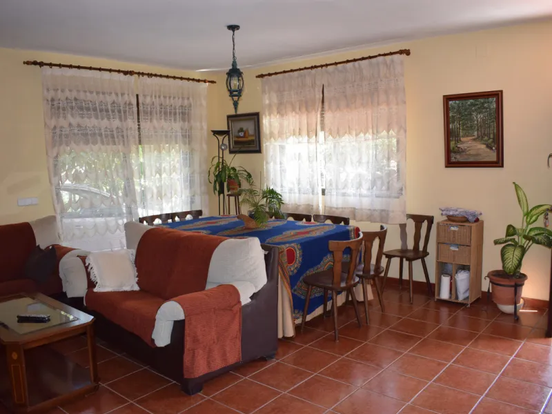 8,000 m2 irrigated farm with mango production. The villa has 160 m2 with a 60 m2 solarium, 4 bedrooms all with two windows or balconies (2 on the ground floor and another 2 bedrooms on the upper floor), 2 full bathrooms with window, large living room with