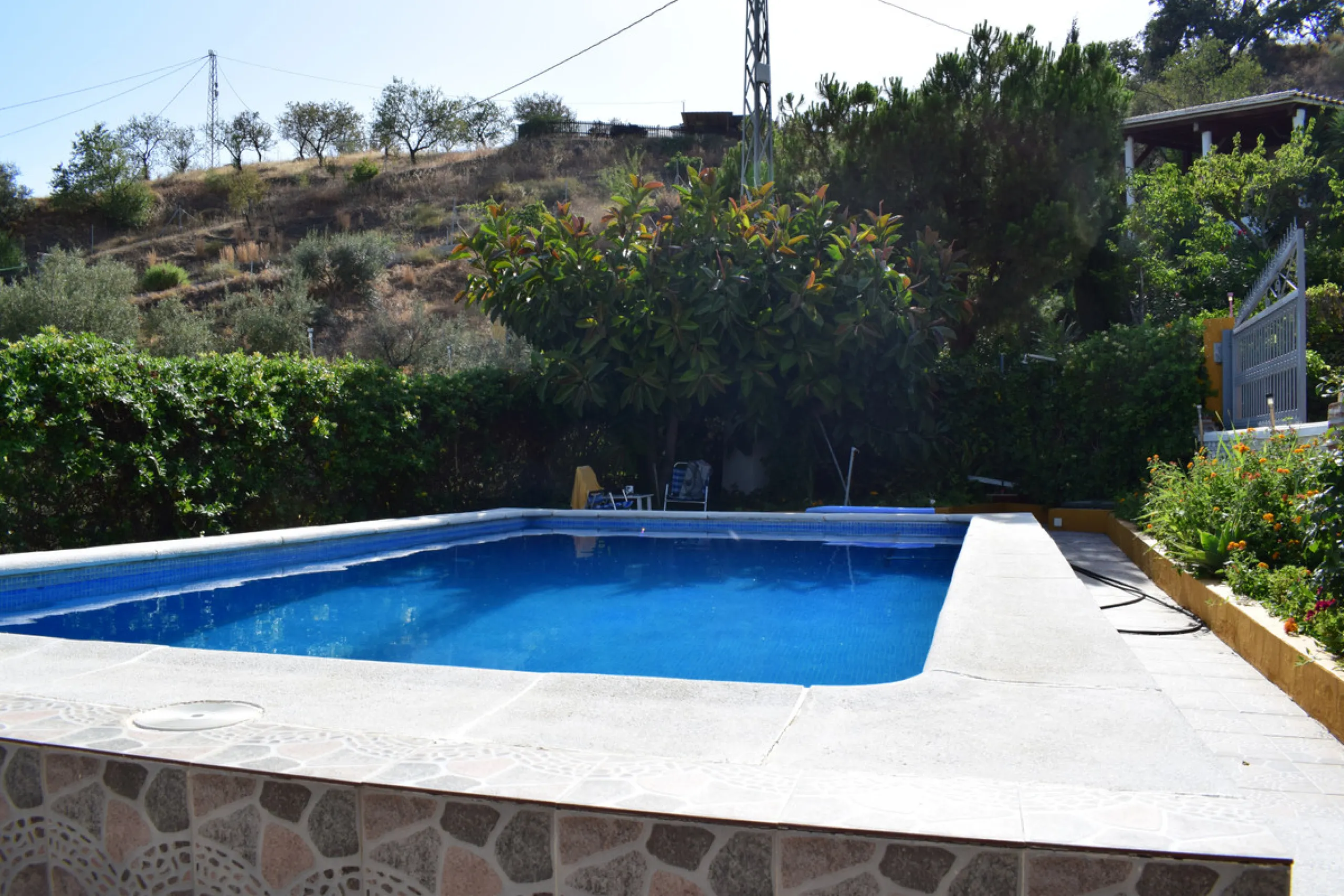8,000 m2 irrigated farm with mango production. The villa has 160 m2 with a 60 m2 solarium, 4 bedrooms all with two windows or balconies (2 on the ground floor and another 2 bedrooms on the upper floor), 2 full bathrooms with window, large living room with