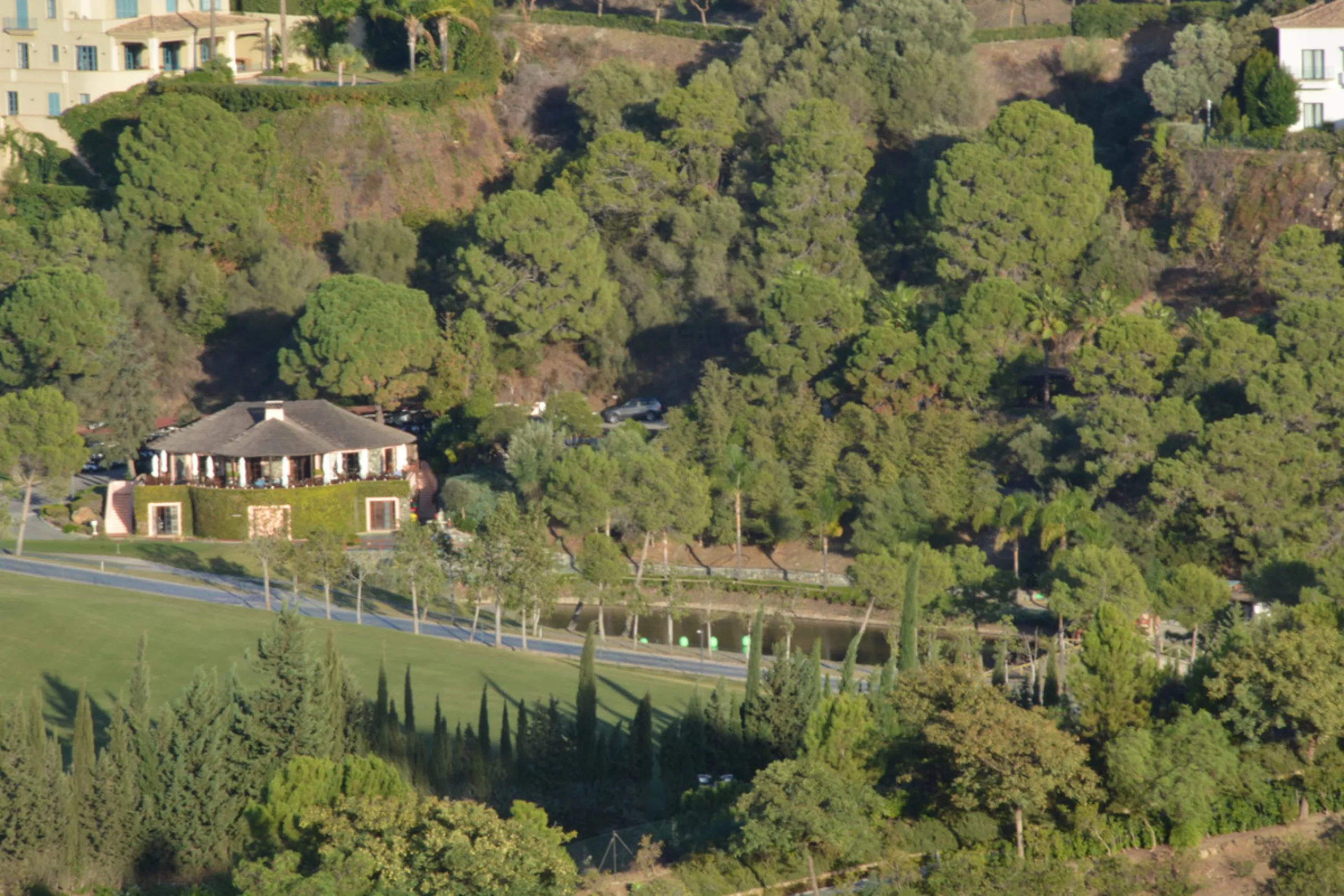 Beautiful 4.196 m2 plot for sale in the exclusive Marbella Club Golf Resort and Equestrian Center. The plot´s building allowance is about 10.6% meaning nearly 450 m2 in up to two floors plus terraces and basement (most likely with views due to the slope).