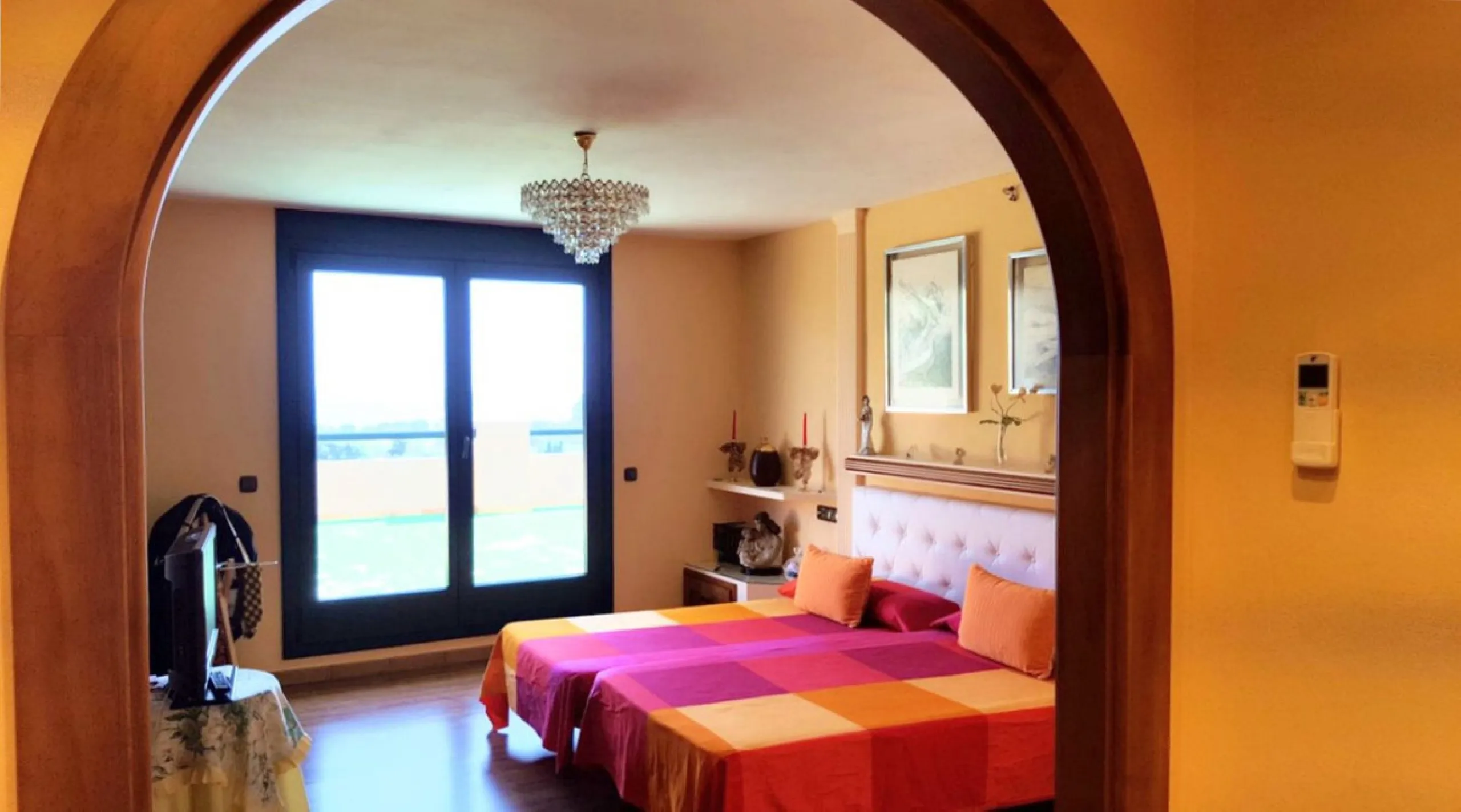 FANTASTIC VILLA OF HIGH ARCHITECTURAL LEVEL, on three floors with impressive panoramic views of the Mediterranean Sea and the mountains. Very exceptional details, such as its own winery, private tennis court, swimming pool with waterfall, park-like garden