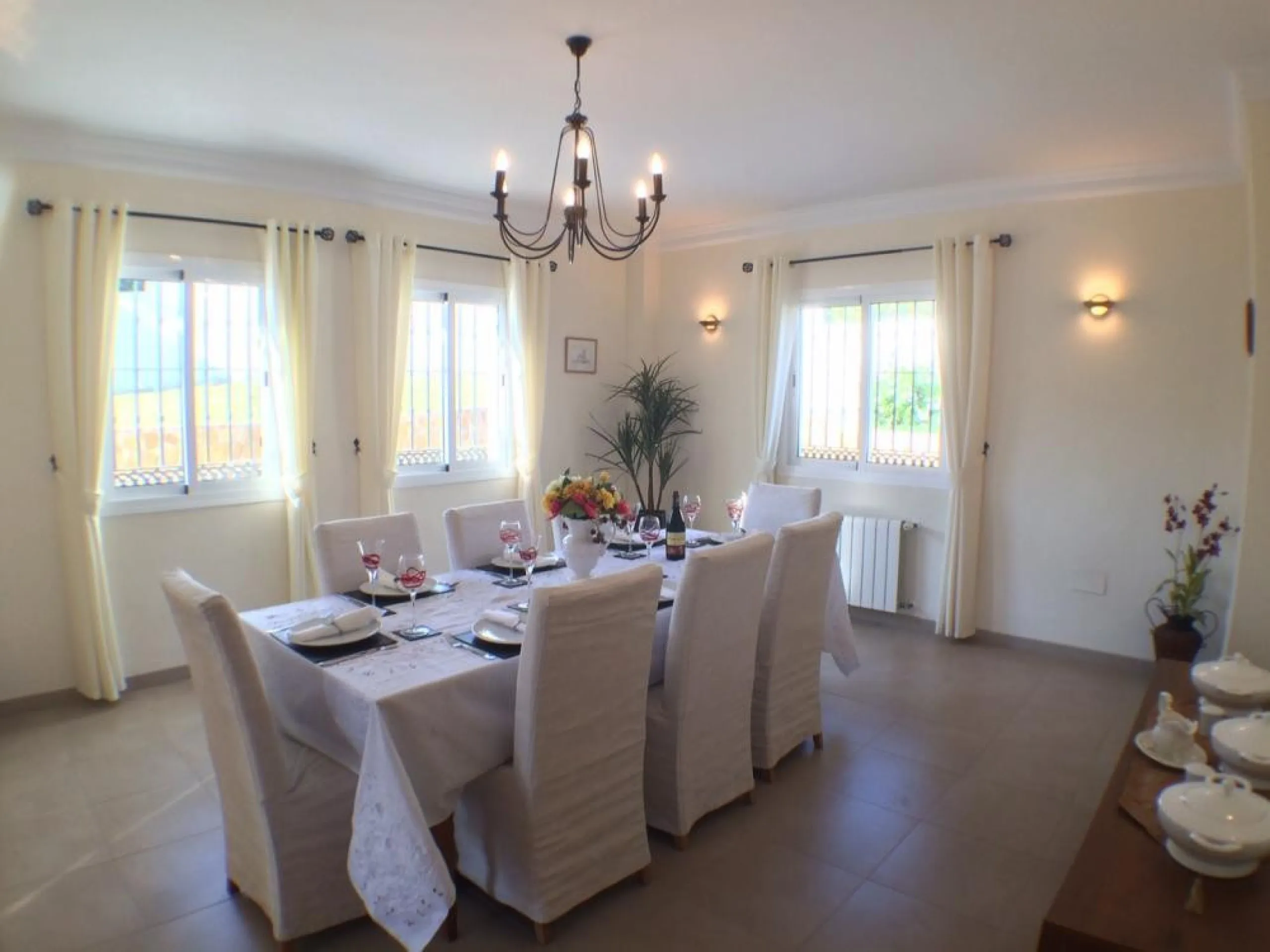 Nestled in the serene and sought-after community of Cortijos San Rafael, just off the Frigiliana road near Nerja, this outstanding detached villa—completed in 2008—offers an exceptional standard of living with stunning panoramic views of both the sea and 