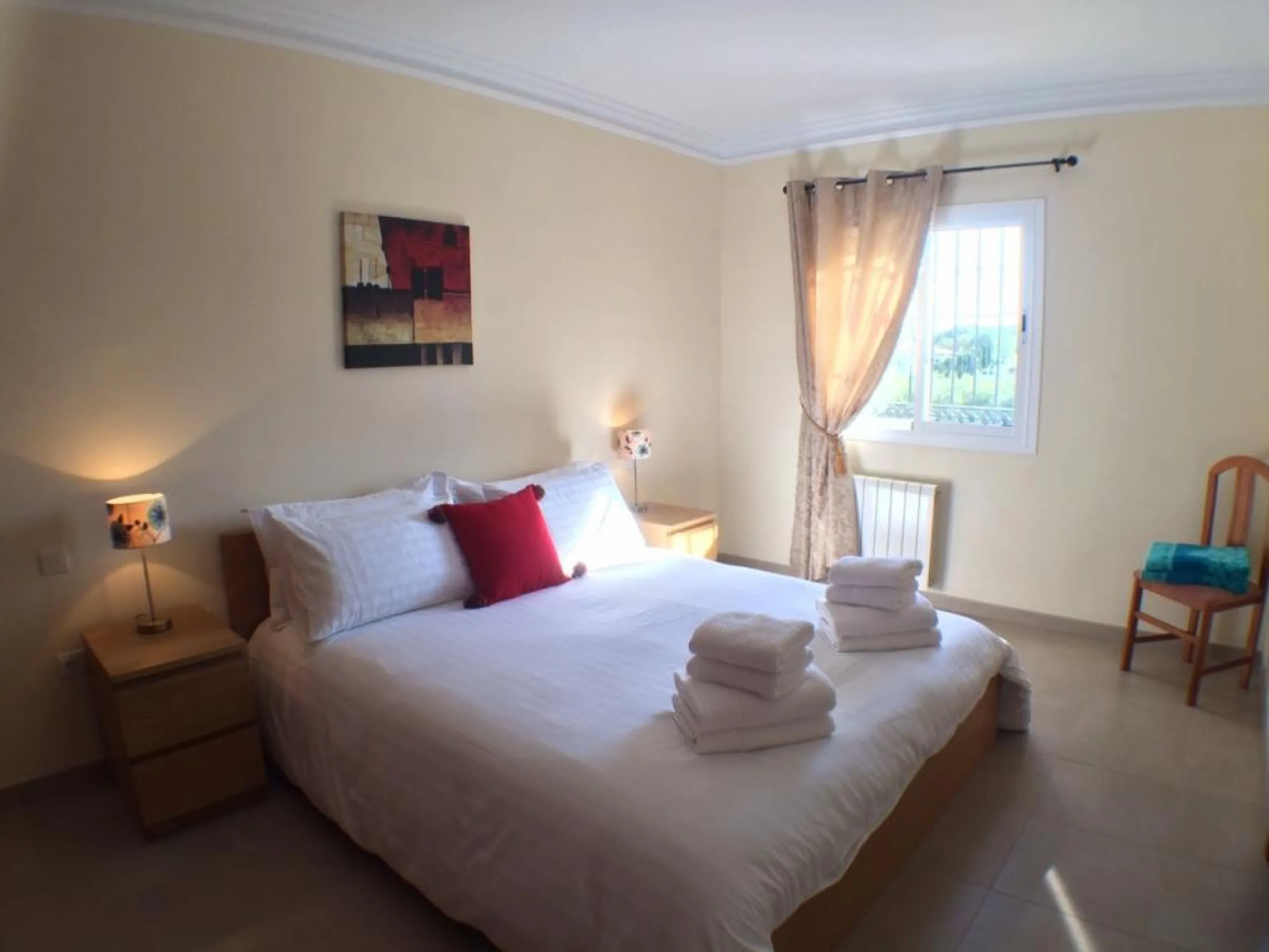 Nestled in the serene and sought-after community of Cortijos San Rafael, just off the Frigiliana road near Nerja, this outstanding detached villa—completed in 2008—offers an exceptional standard of living with stunning panoramic views of both the sea and 