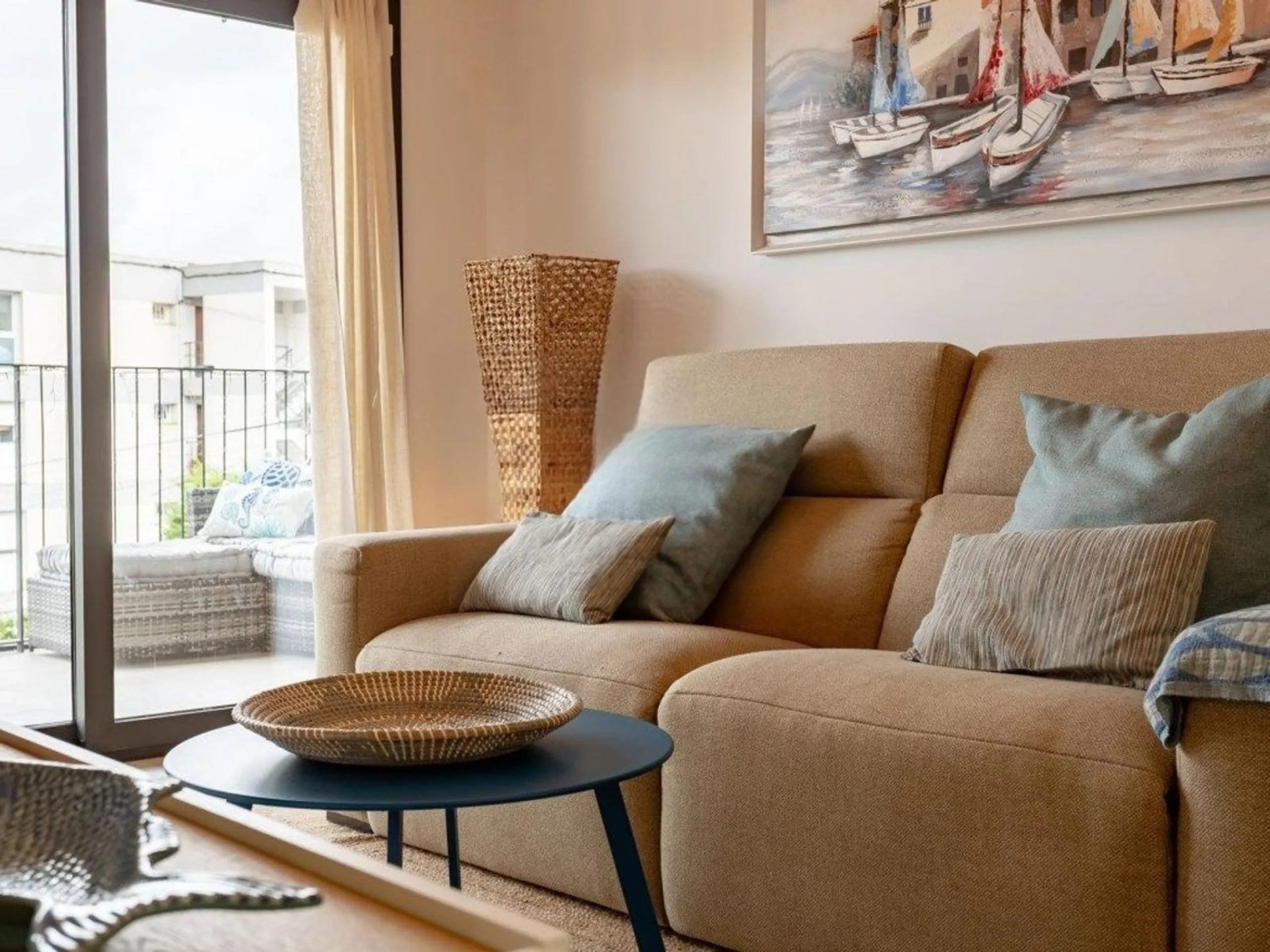 Sea view apartment in Cap Salou with pool and parking, Salou