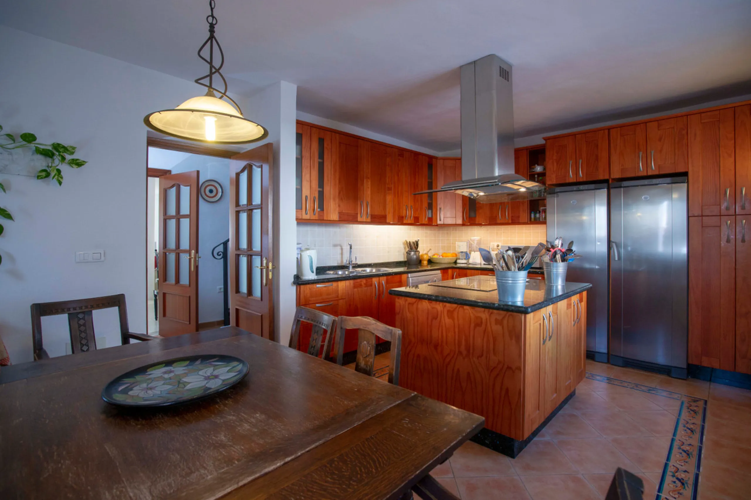 This large village property has been completely rebuild and converted into the most sublime rural tourism establishment. Currently boasting six en-suite letting rooms, the property has staff accommodation and spaces.A fantastic kitchen to run a high quali