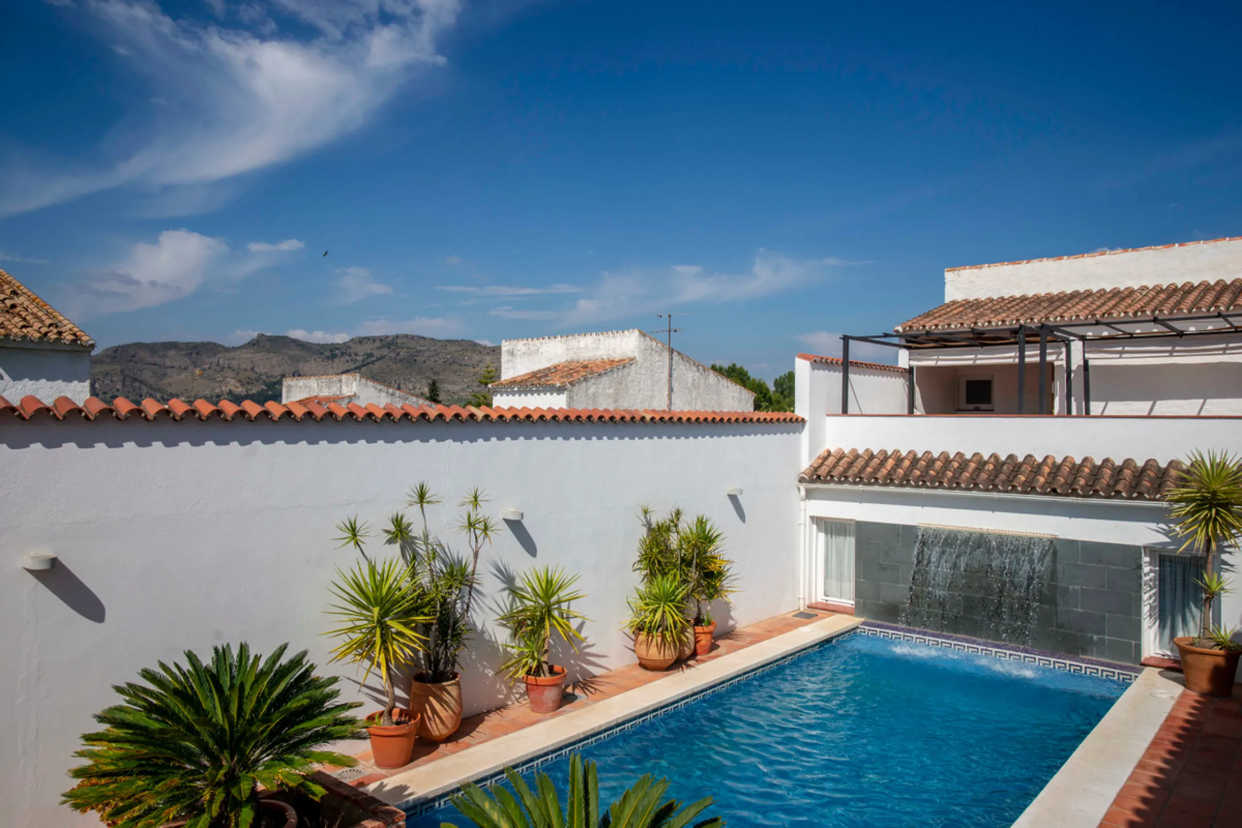 This large village property has been completely rebuild and converted into the most sublime rural tourism establishment. Currently boasting six en-suite letting rooms, the property has staff accommodation and spaces.A fantastic kitchen to run a high quali