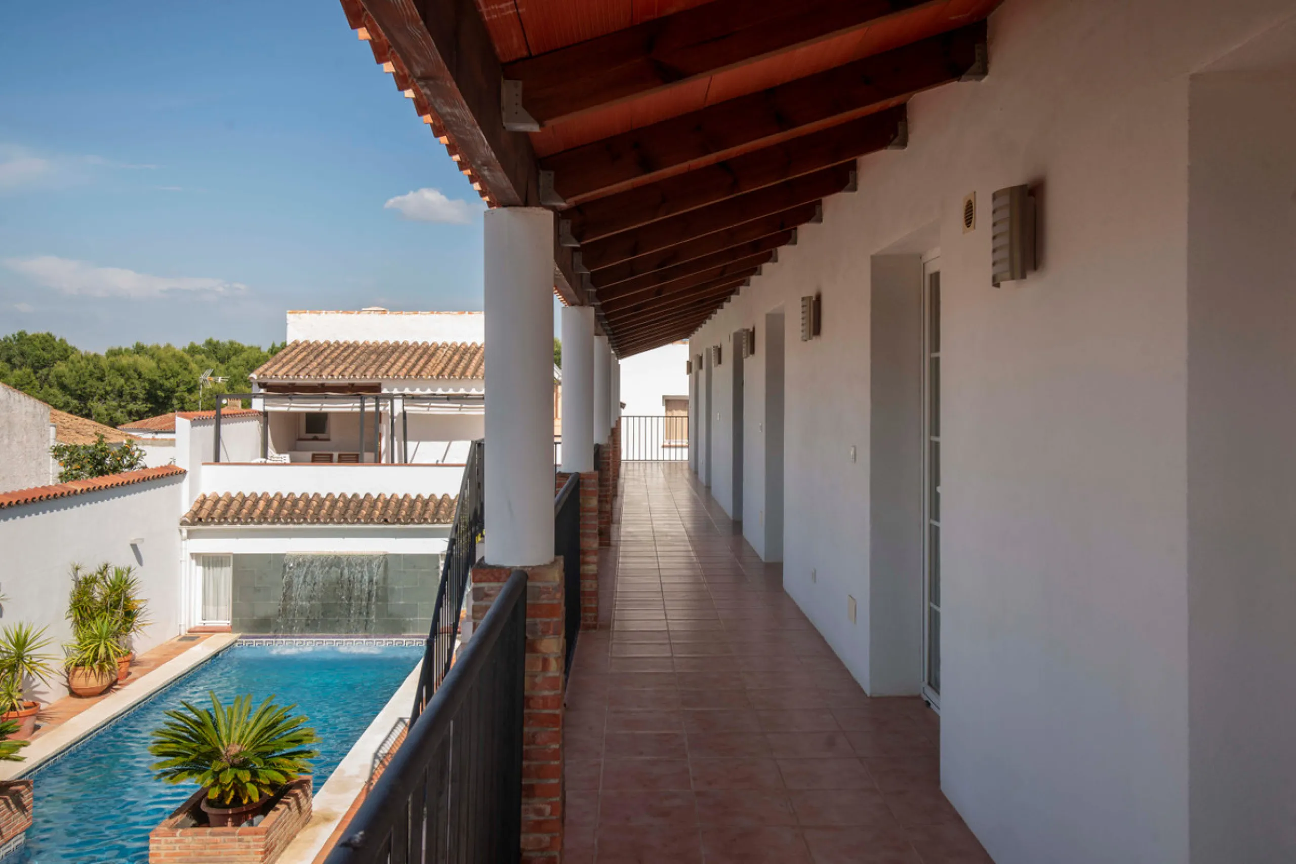 This large village property has been completely rebuild and converted into the most sublime rural tourism establishment. Currently boasting six en-suite letting rooms, the property has staff accommodation and spaces.A fantastic kitchen to run a high quali
