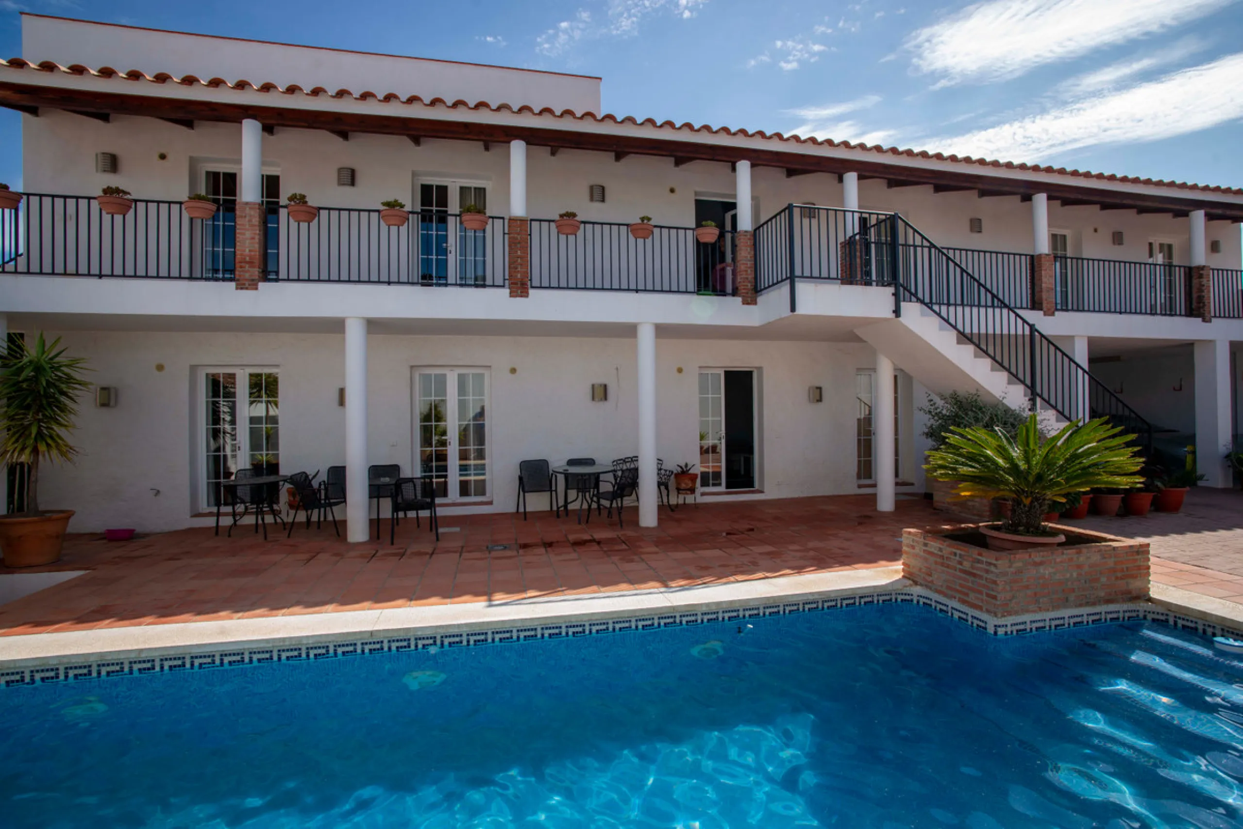 This large village property has been completely rebuild and converted into the most sublime rural tourism establishment. Currently boasting six en-suite letting rooms, the property has staff accommodation and spaces.A fantastic kitchen to run a high quali