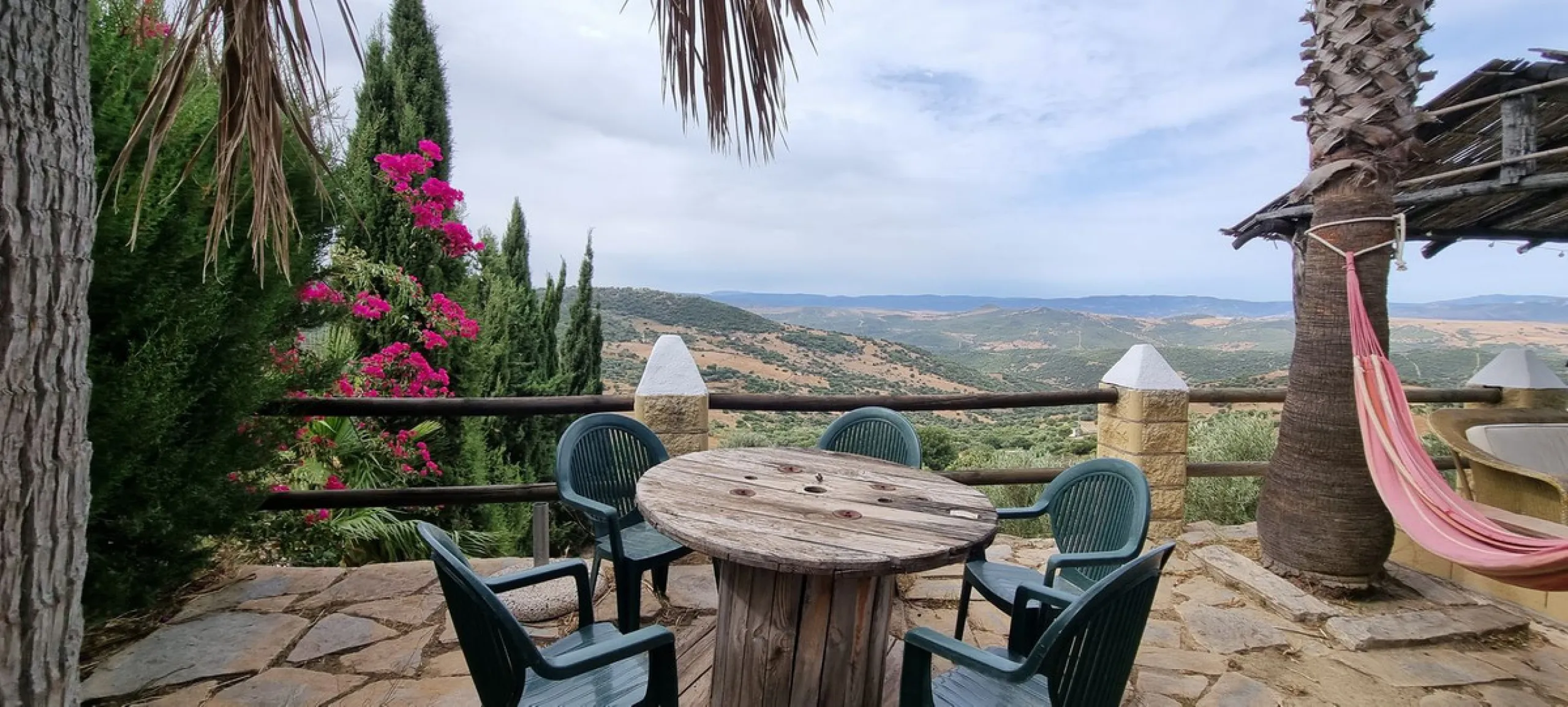 Great finca with three bedrooms, two bathrooms, lots of land and private pool. Just on the entrance of Casares village, no difficult roads, easy access, great quiet location and it has the most spectacular views that you will be able to find. There are 3 
