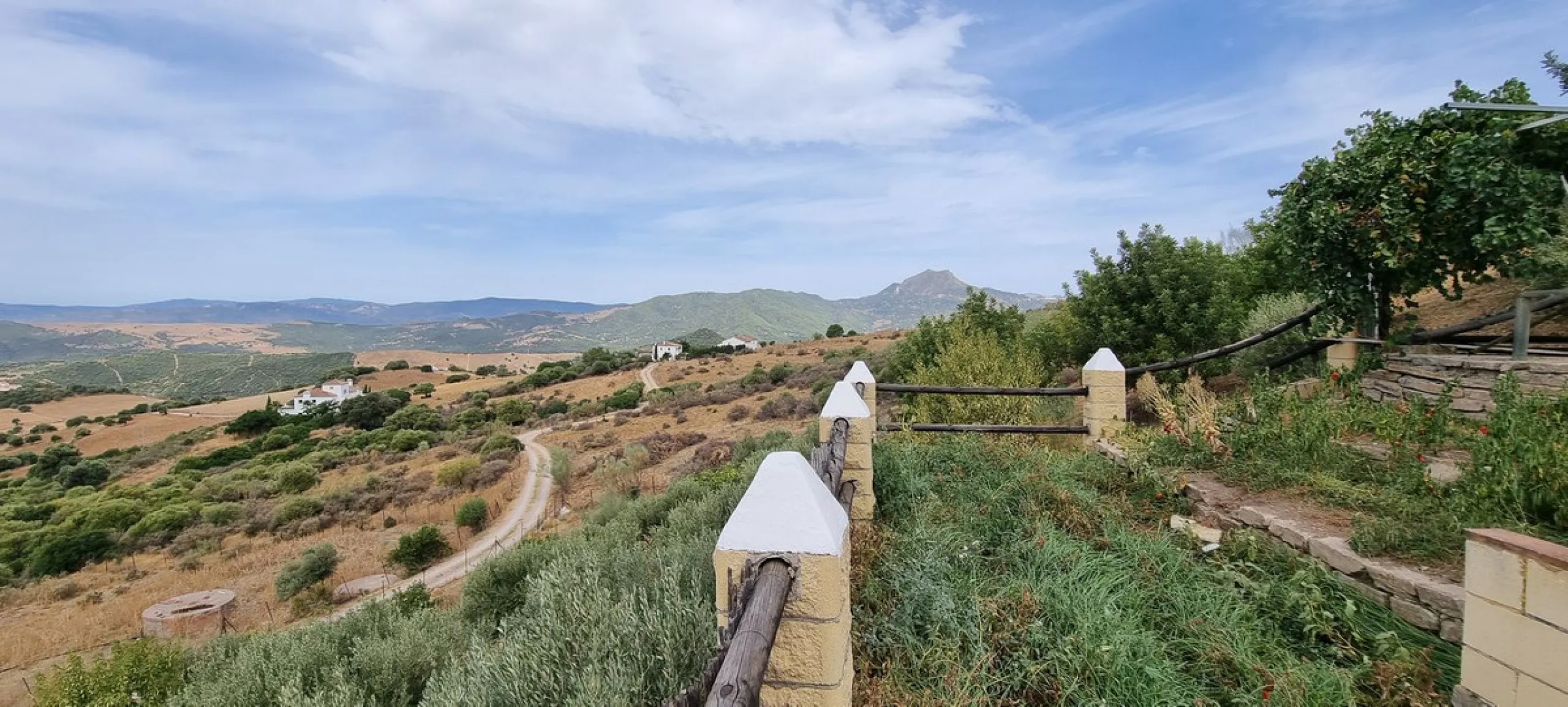Great finca with three bedrooms, two bathrooms, lots of land and private pool. Just on the entrance of Casares village, no difficult roads, easy access, great quiet location and it has the most spectacular views that you will be able to find. There are 3 