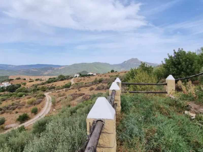 Great finca with three bedrooms, two bathrooms, lots of land and private pool. Just on the entrance of Casares village, no difficult roads, easy access, great quiet location and it has the most spectacular views that you will be able to find. There are 3 