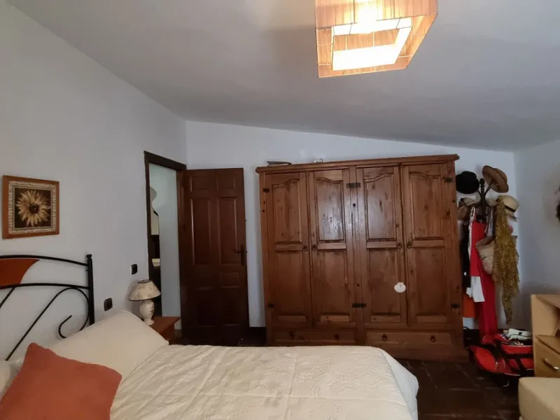 Great finca with three bedrooms, two bathrooms, lots of land and private pool. Just on the entrance of Casares village, no difficult roads, easy access, great quiet location and it has the most spectacular views that you will be able to find. There are 3 
