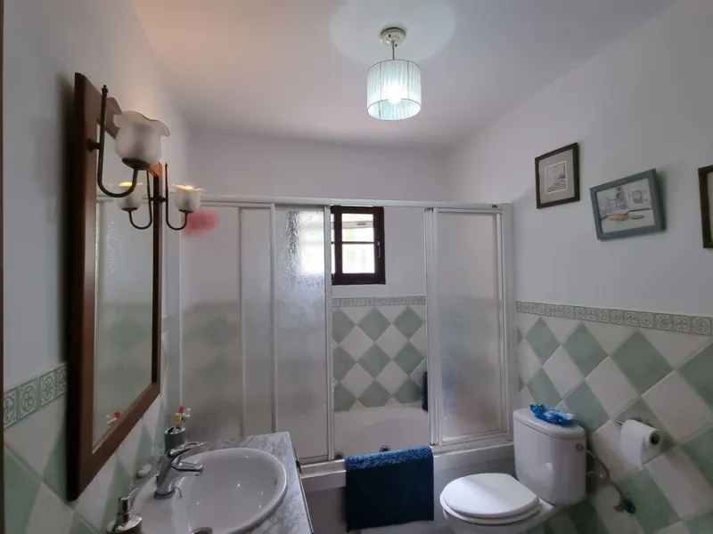 Great finca with three bedrooms, two bathrooms, lots of land and private pool. Just on the entrance of Casares village, no difficult roads, easy access, great quiet location and it has the most spectacular views that you will be able to find. There are 3 