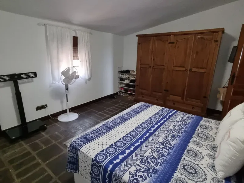 Great finca with three bedrooms, two bathrooms, lots of land and private pool. Just on the entrance of Casares village, no difficult roads, easy access, great quiet location and it has the most spectacular views that you will be able to find. There are 3 