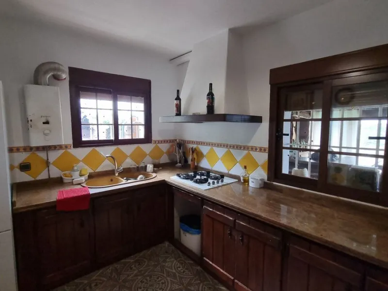 Great finca with three bedrooms, two bathrooms, lots of land and private pool. Just on the entrance of Casares village, no difficult roads, easy access, great quiet location and it has the most spectacular views that you will be able to find. There are 3 