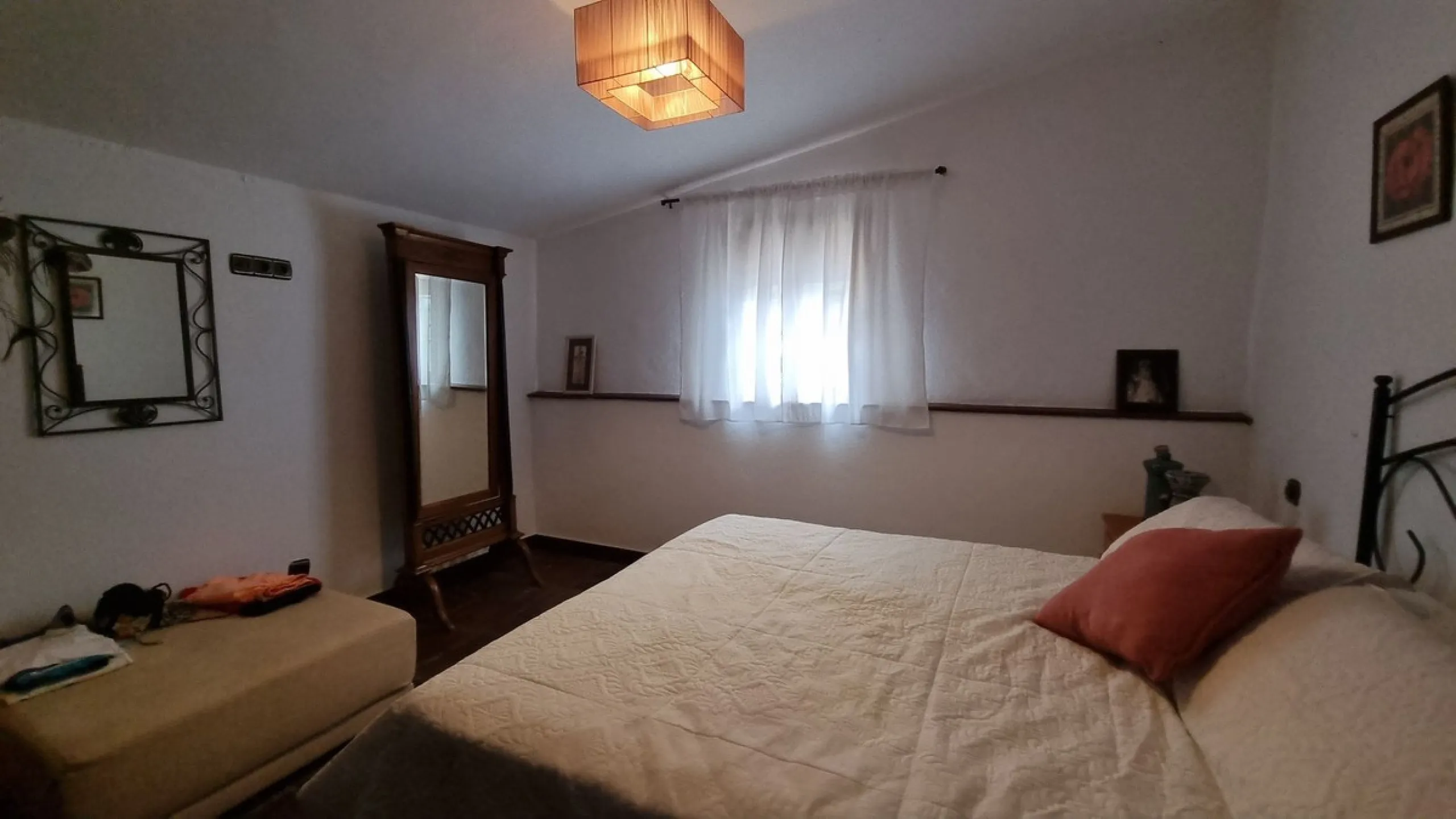 Great finca with three bedrooms, two bathrooms, lots of land and private pool. Just on the entrance of Casares village, no difficult roads, easy access, great quiet location and it has the most spectacular views that you will be able to find. There are 3 