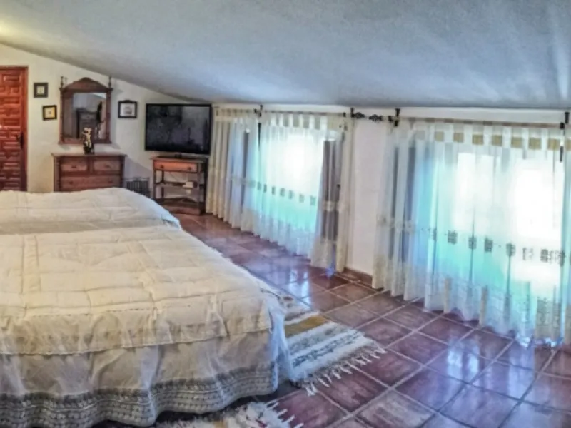 Beautiful Finca with separate guest accomodation, stable, riding school and production of olive trees, avocados, and several fruit trees.