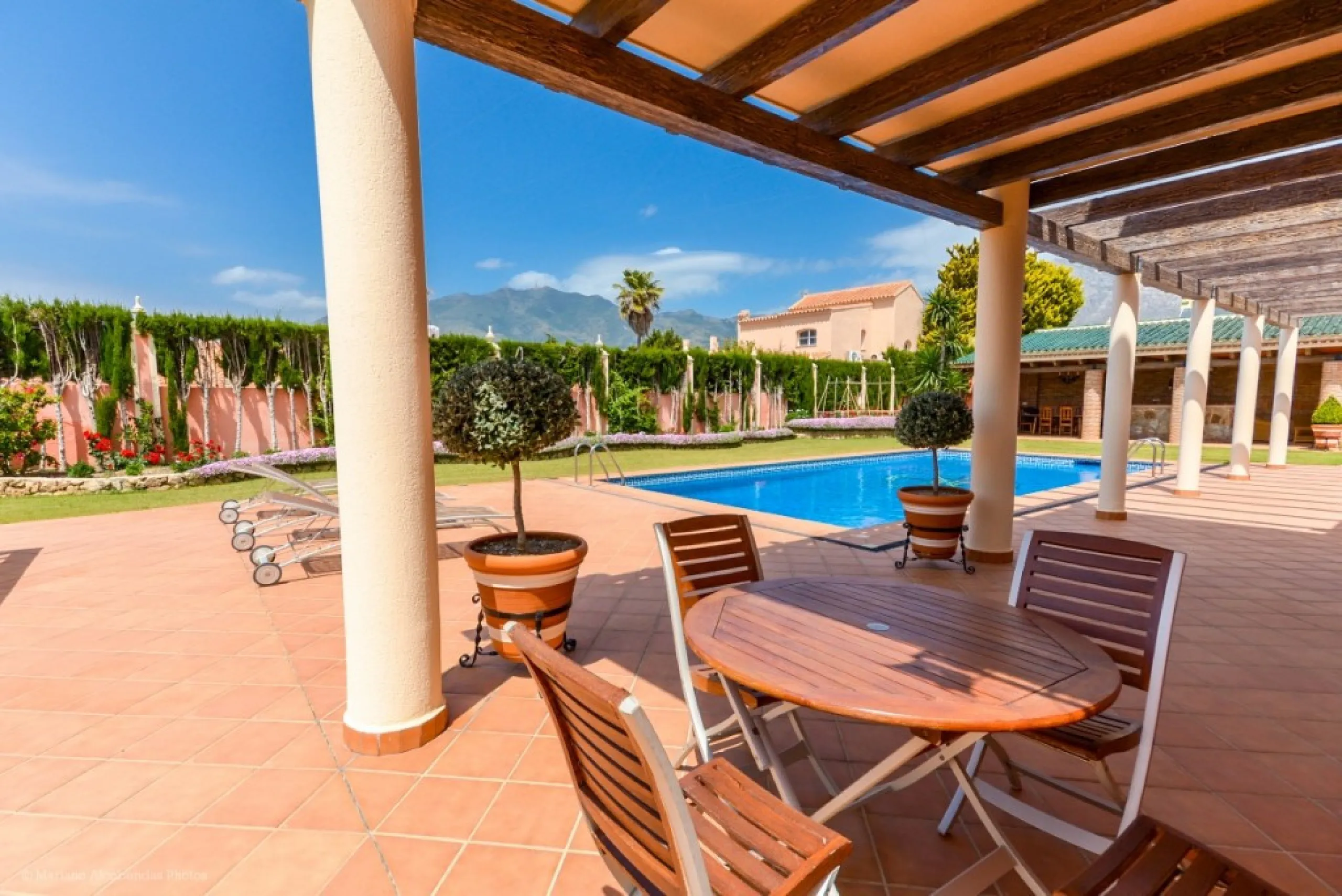 Wonderful luxury villa in Torrequebrada with beautiful views.