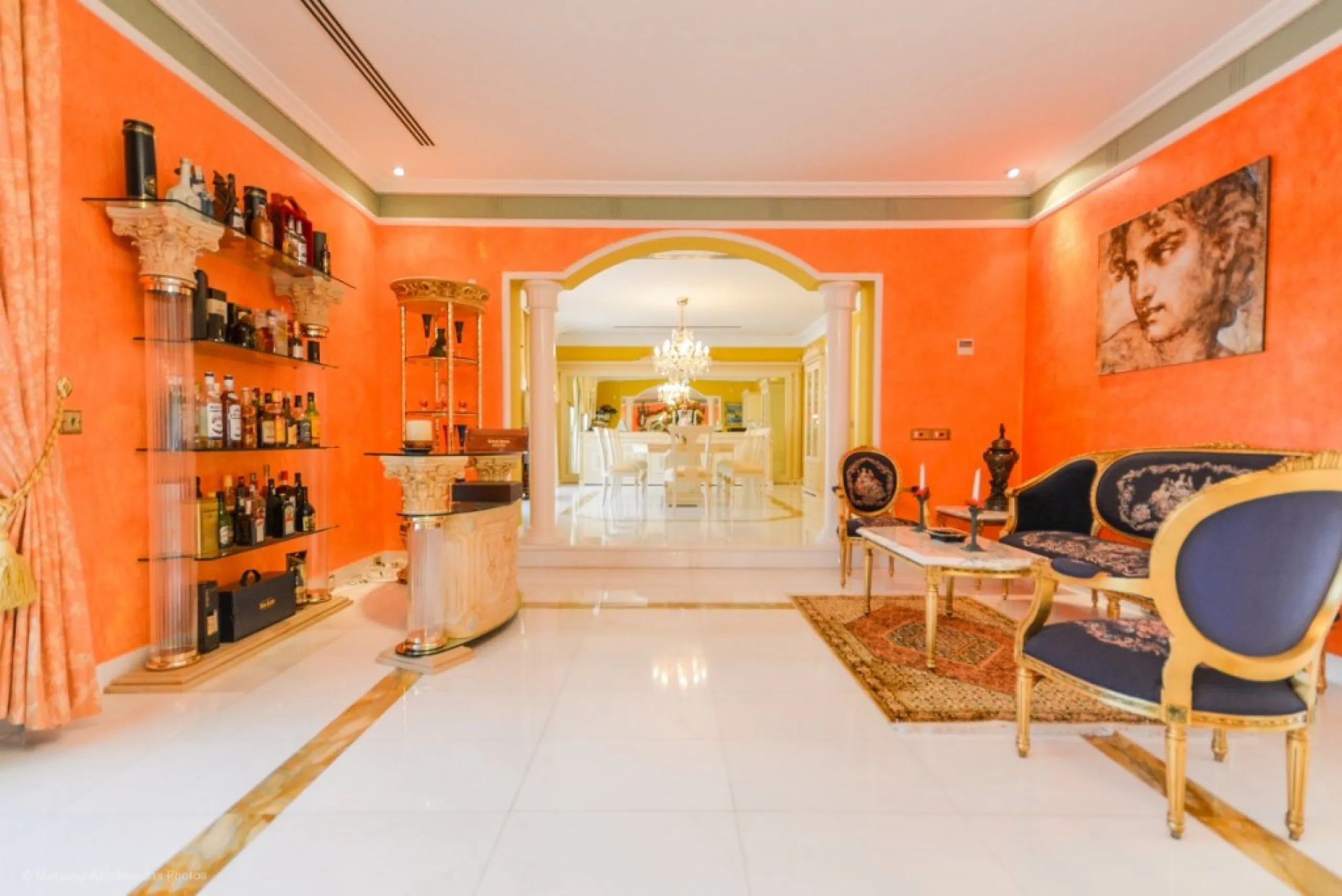 Wonderful luxury villa in Torrequebrada with beautiful views.