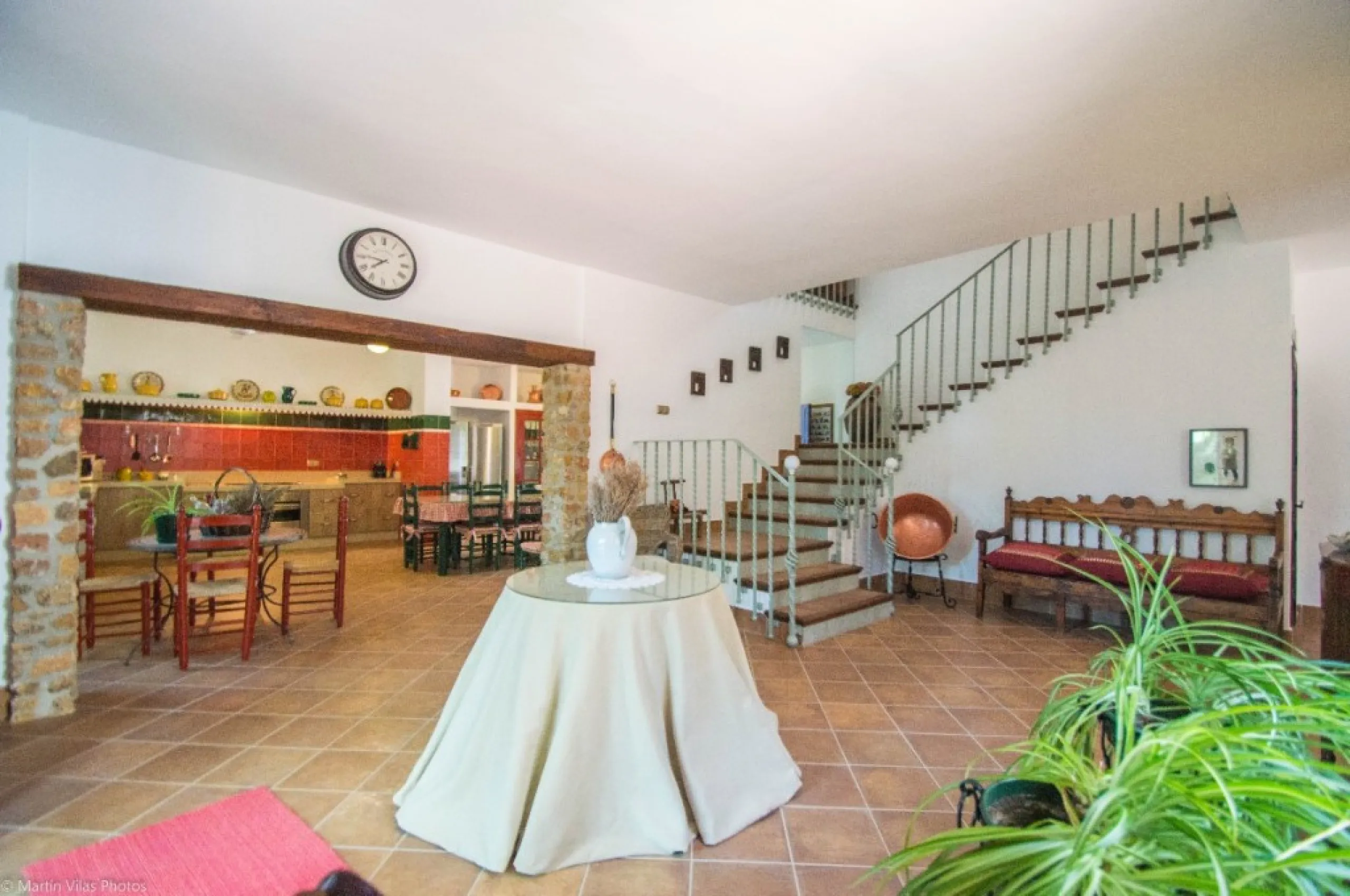 Fantastically Elegant Finca Between Archidona and Villanueva de Tapia, which is Totally Fenced/ Walled. The Finca and Dwelling Feature Total Privacy, and Yet is Only Four minutes from the Motorway and Equidistant between Malaga and Granada Airports..