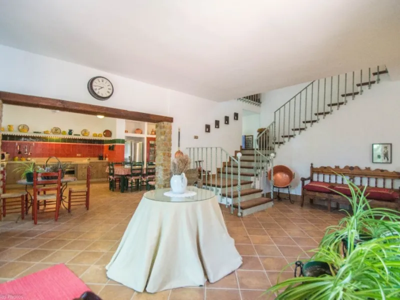 Fantastically Elegant Finca Between Archidona and Villanueva de Tapia, which is Totally Fenced/ Walled. The Finca and Dwelling Feature Total Privacy, and Yet is Only Four minutes from the Motorway and Equidistant between Malaga and Granada Airports..