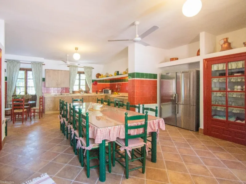 Fantastically Elegant Finca Between Archidona and Villanueva de Tapia, which is Totally Fenced/ Walled. The Finca and Dwelling Feature Total Privacy, and Yet is Only Four minutes from the Motorway and Equidistant between Malaga and Granada Airports..