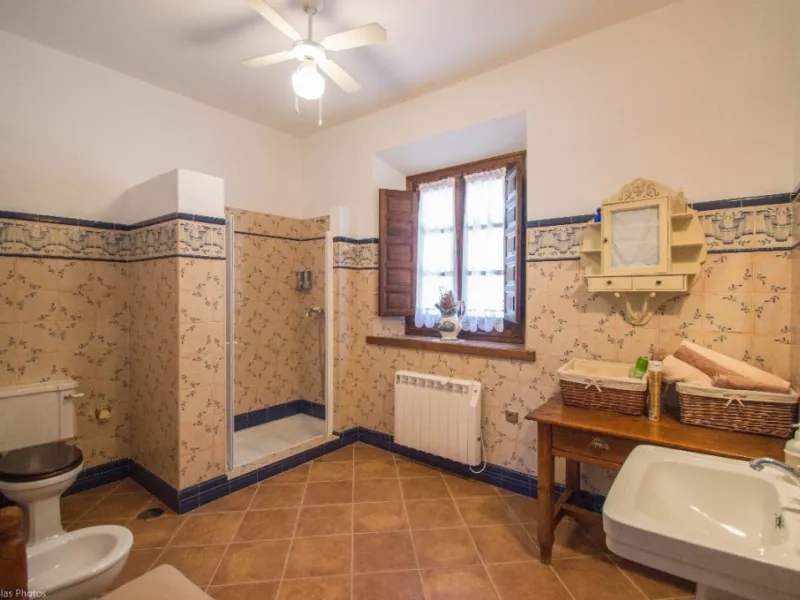 Fantastically Elegant Finca Between Archidona and Villanueva de Tapia, which is Totally Fenced/ Walled. The Finca and Dwelling Feature Total Privacy, and Yet is Only Four minutes from the Motorway and Equidistant between Malaga and Granada Airports..